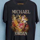 Michael Jordan Shirt, Chicago Bulls, NBA Champion Black Unisex