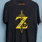 Legend Of Zelda Breath Of The Wild Logo Men's Black T-Shirt