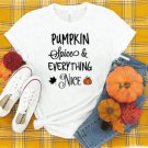 Moms Halloween Shirt , Pumpkin Spice & Everything Nice, Fall Shirt, Thanksgiving