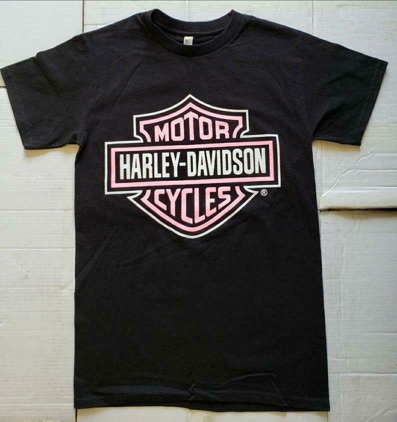 Vintage Harley Davidson pink T-shirt 💓 main image 0