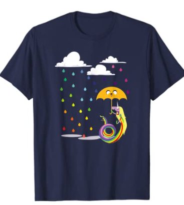 Lady in the Rain T-Shirt