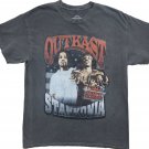 Mens Outkast ATL Stankonia Andre 3000 Big Boi Rap Grey Hip Hop Retro T-Shirt Tee