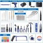 Power Tools Combo Kit, Tool Set with 21V Cordless Drill Set and Hand Tools