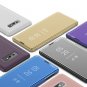 For Samsung Galaxy S8 Plus Gold 2021 New Arrival Luxury Flip Protection Full Screen Window Cases