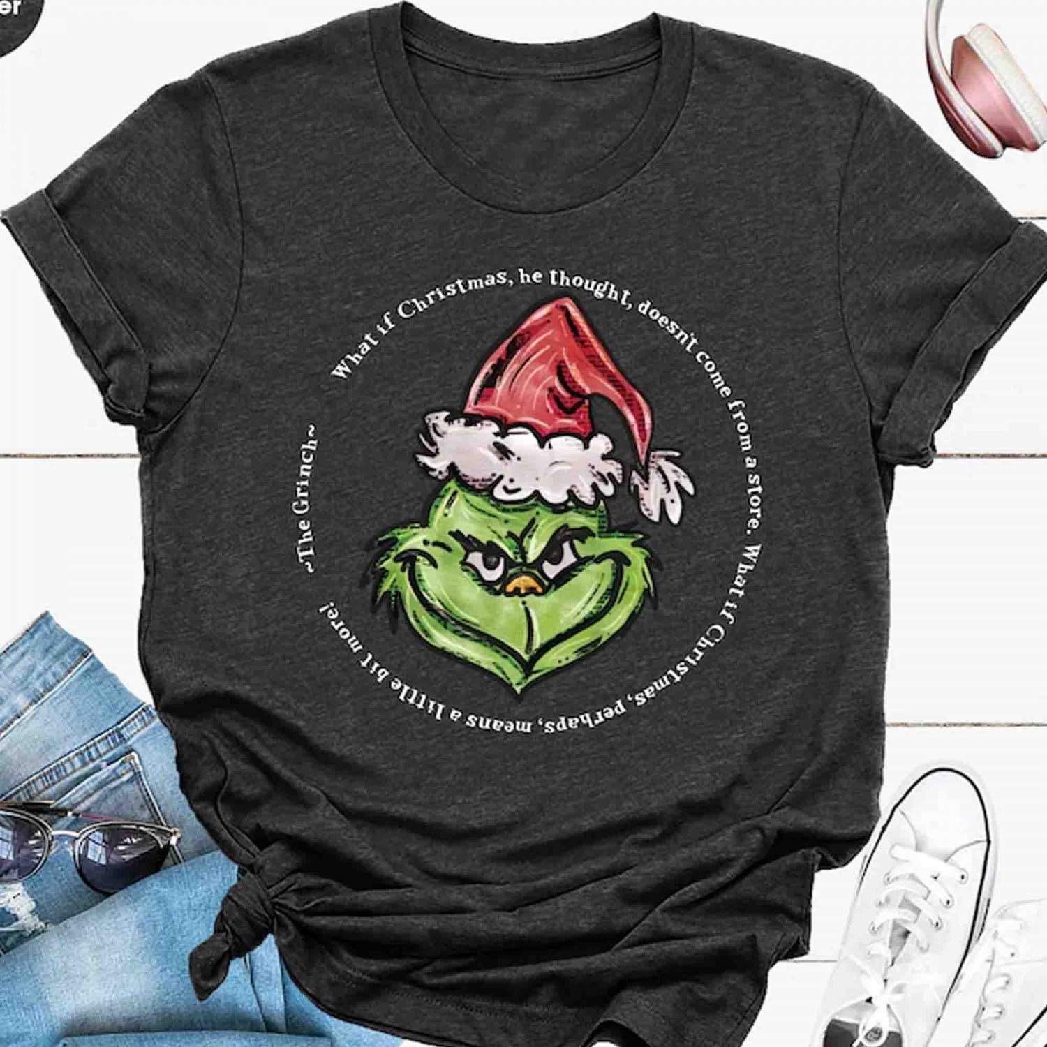 Grinch Rock Paper Scissors Throat Punch I Win Christmasgrinch Shirt