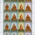 Thailand Stamp 2005 Highly Rebered Monks/Full Sheet-Set.