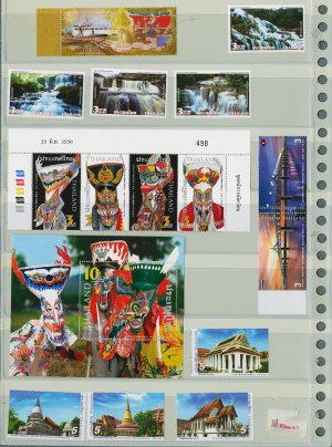 Thailand 6 Different MNH Complete Sets -16pcs