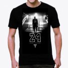 Kobe Bryant Lakers #24. Black manba Legend NBL T- shirt size S M L XL