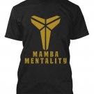 Kobe Bryant Mamba Mentality Logo T-Shirt Unisex Short Sleeve Men's Tee S-4XL