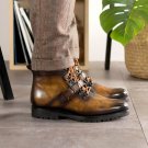 Mens Leather Hiking Boots
