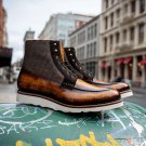 Leather Brooklyn Moc Boots