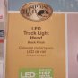 Hampton Bay Dimmable LED Gimbal Track Light Head 2700K Black- NIB