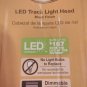 Hampton Bay Dimmable LED Gimbal Track Light Head 2700K Black- NIB