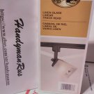 New Hampton Bay Light Matte Black Linen Glass Linear Track Lighting Head 541361