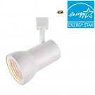 Hampton Bay Track Lighting Head Dimmable LED Adjustable Large Cylinder White-New