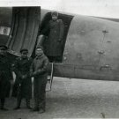 Vintage World War II Historic Russian Plane and Crew Photos