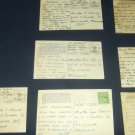 World War II Vintage Letters Post Cards Documents Lot