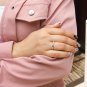 Sterling Silver CZ Infinity Ring, Forever Infinity Ring, Endless Love Band, Friendship Ring,