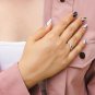 Sterling Silver CZ Infinity Ring, Forever Infinity Ring, Endless Love Band, Friendship Ring,