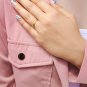 Sterling Silver CZ Infinity Ring, Forever Infinity Ring, Endless Love Band, Friendship Ring,