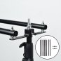 10 Ft. Double Cross Bars with Mounting Brackets Hardware Set, Backdrop Support System Kit