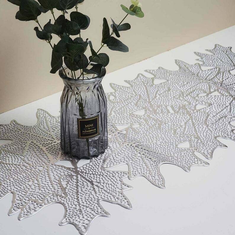 14" x 3 Ft Plastic Placemats,Dining Table Placemats, Woven Plate Chargers