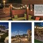 25 Ft Outdoor String Lights G40 Patio Lights with 28(3 Spare), Waterproof