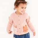 Pink Bunny Pocket Cardigan