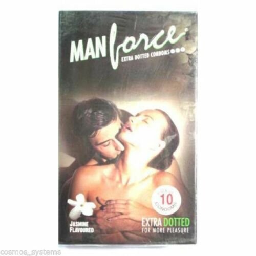 Manforce Jasmine Flavoured Extra Dotted Free Shipping 10pcs