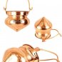 Shiva Pooja Water Pot Copper Shiv Jal Dhara For Shivling Abhishekam
