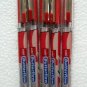 Cello Butterflow Red Ball Pen - Original Brand New 10pcs