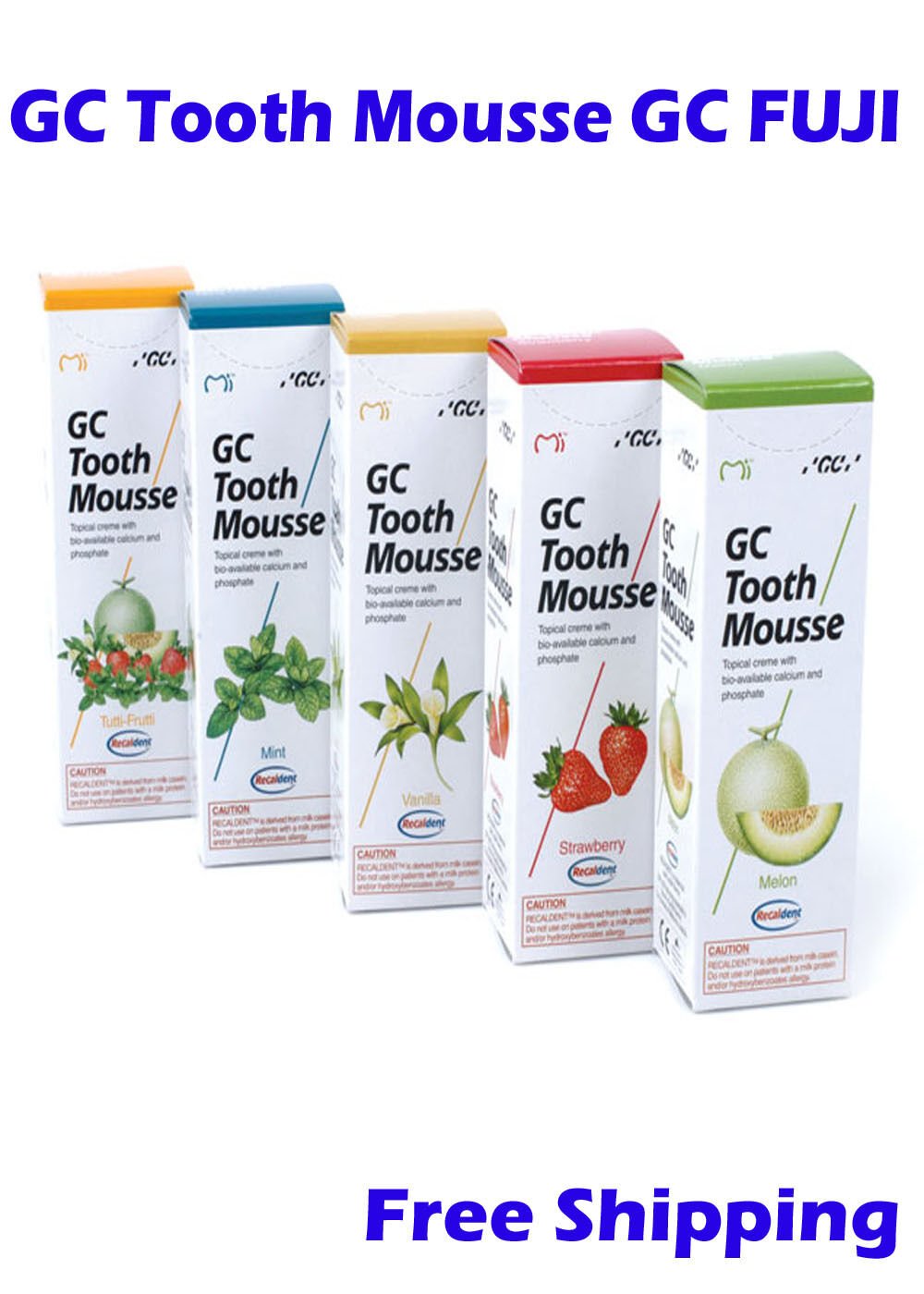 GC Tooth Mousse GC FUJI (any one) free Shipping