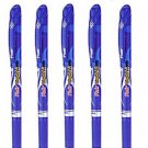 50x Flair Liquid Touch Bold Writing Rubber Grip ball Pen Blue Ink Free Shipping