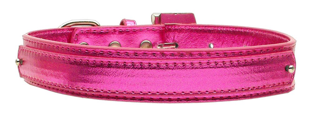 3/4"" (18mm) Metallic Two-Tier Collar  Purple Large