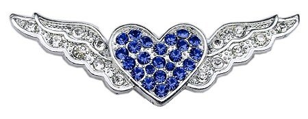 3/4"" Slider Aviator Charm Blue