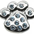 3/4"" Slider Paw Charm Blue