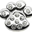 3/4"" Slider Paw Charm Clear