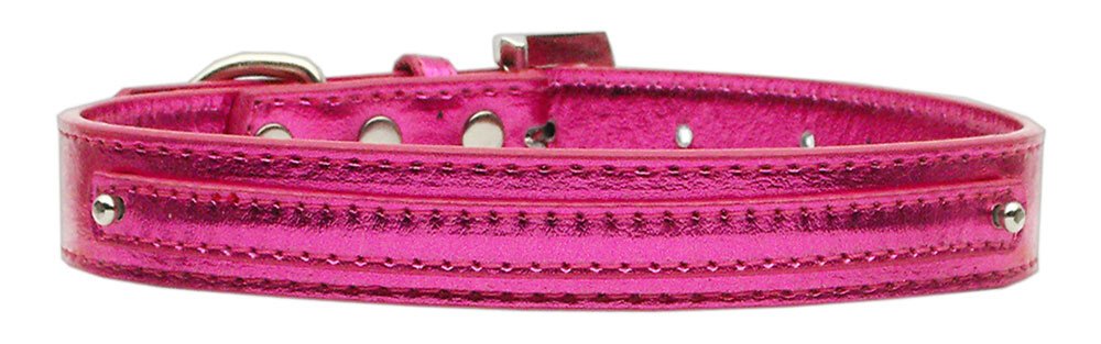3/8"" (10mm) Metallic Two Tier Collar Purple Medium
