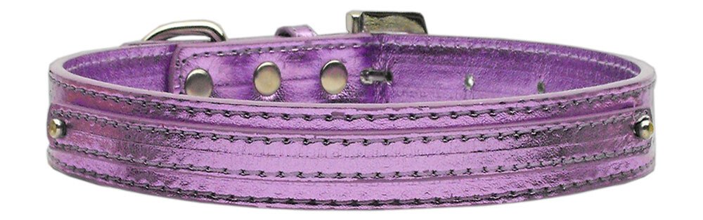 3/8"" (10mm) Metallic Two Tier Collar Red Large
