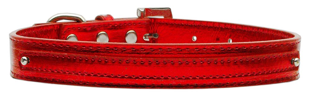 3/8"" (10mm) Metallic Two Tier Collar Silver Medium