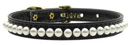 3/8"" Pearl Collar Black 12