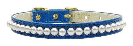 3/8"" Pearl Collar Blue 8