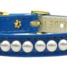 3/8"" Pearl Collar Blue 8