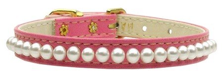 3/8"" Pearl Collar Pink 10