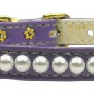 3/8"" Pearl Collar Purple 10