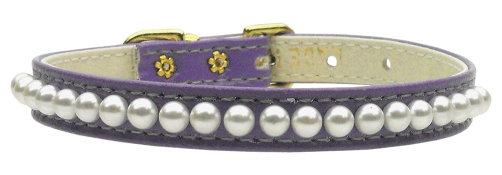 3/8"" Pearl Collar Purple 14