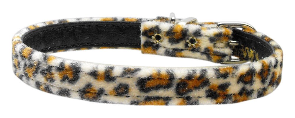 3/8"" Plain Animal Print Collar Jaguar 16