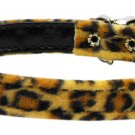 3/8"" Plain Animal Print Collar Leopard 10