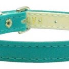 3/8"" Plain Collar Turquoise 12