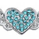 3/8"" Slider Aviator Charm Turquoise